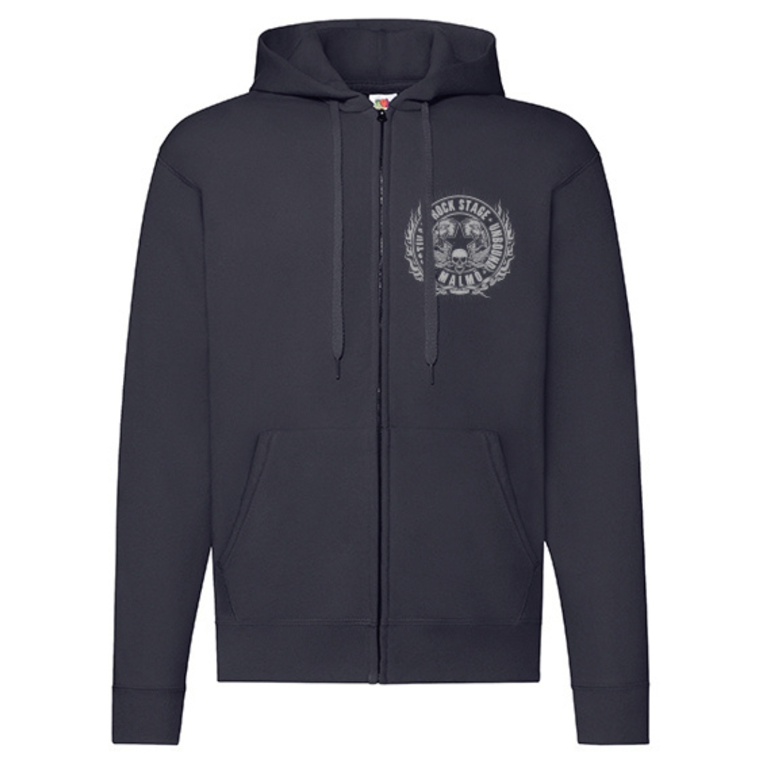 Rock Stage Zip-Hood Mörkblå - Rock Stage Malmö